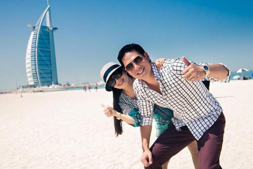 Thủy Tiên, Linh Nga đọ sắc ở Dubai 10