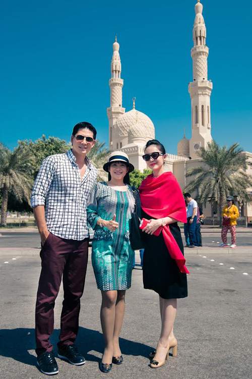 Thủy Tiên, Noo Phước Thịnh thích thú du ngoạn Dubai 6