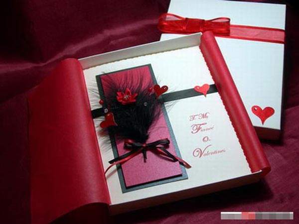 Thiệp đẹp long lanh dành tặng người ấy ngày Valentine Trắng 6