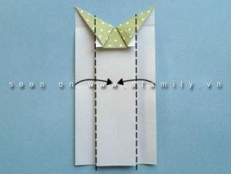 Cách làm bưu thiếp origami độc đáo cho ngày 8/3 8