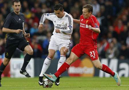 Tài năng của Mignolet giúp Liverpool tránh thua đậm Real Madrid 7