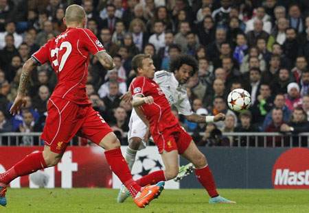 Tài năng của Mignolet giúp Liverpool tránh thua đậm Real Madrid 8