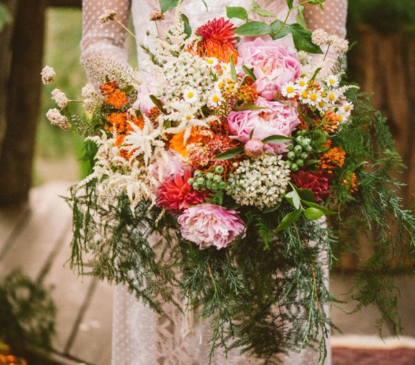 Hoa cưới vintage hoài cổ cho mùa thu 8