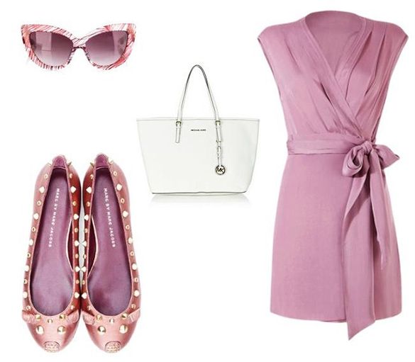 Phối giày nào với váy hồng duyên dáng? 2