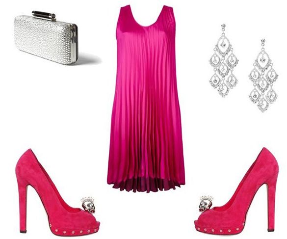 Phối giày nào với váy hồng duyên dáng? 4