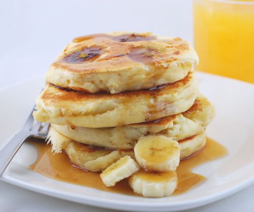 Bánh pancake chuối thơm ngon cho bữa sáng 8