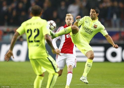Messi lập cú đúp giúp Barca đánh bại Ajax 2-0 4