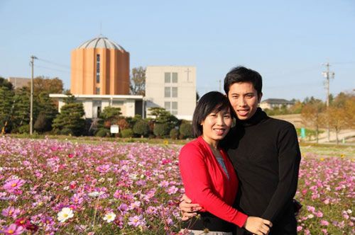 Chuyện tình “tau thích mi” của cặp đôi Việt ở xứ sở anh đào 2