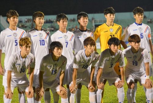 Tuyển Sinh viên Hàn Quốc thua Việt Nam vì dùng đội hình 2