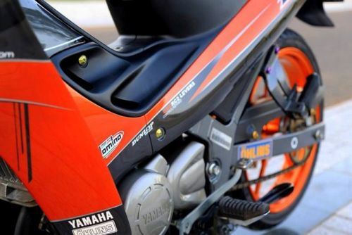 Xe hai thì Yamaha Z độ sắc cam của biker An Giang 6