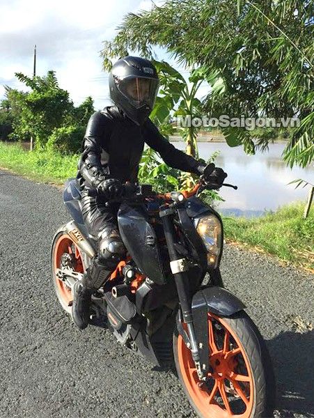 Johnny Trí Nguyễn tham gia đoàn mô tô rước dâu ở Kiên Giang 6