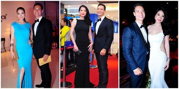 5 cặp đôi mặc đẹp trên thảm đỏ sự kiện showbiz Việt 23