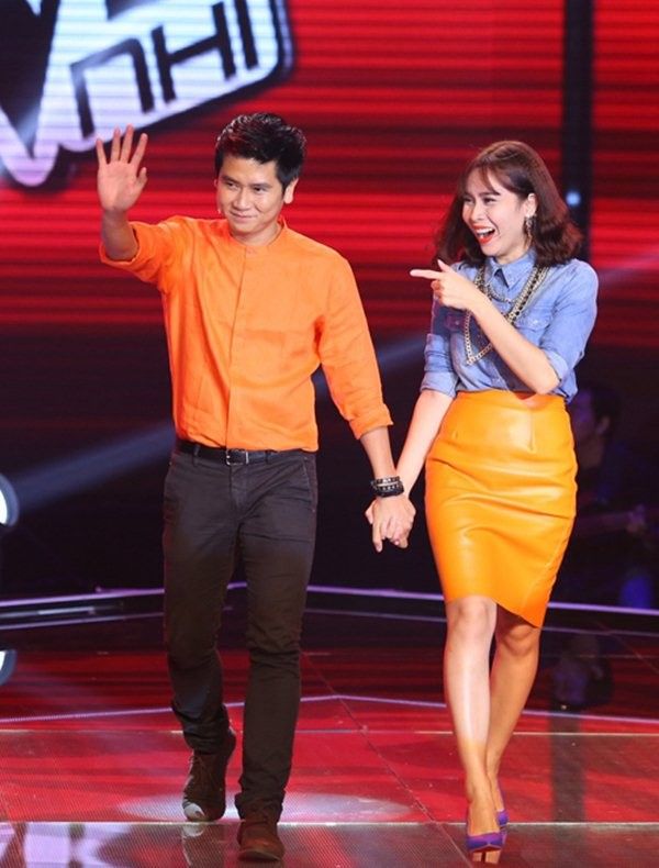 5 cặp đôi mặc đẹp trên thảm đỏ sự kiện showbiz Việt 5