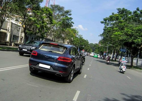 Porsche Macan đầu tiên lăn bánh trên phố Sài Gòn 2
