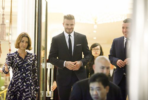 Beckham cực điển trai đi dự sự kiện tại Hà Nội 5