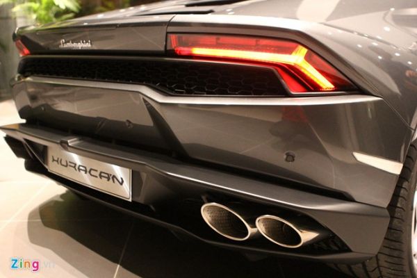 Ảnh chi tiết siêu xe Lamborghini Huracan đầu tiên ở Việt Nam 5