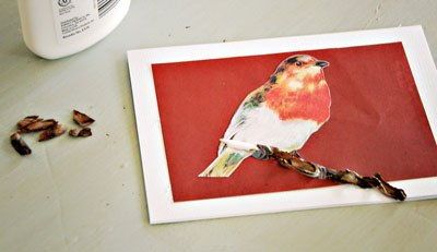 Tự làm thiệp chú chim Robin đáng yêu đón Giáng sinh 3