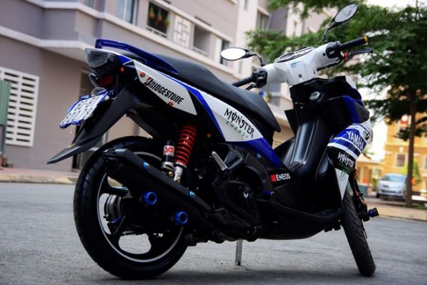 Nouvo SX độ phong cách an toàn của biker Đồng Nai 3