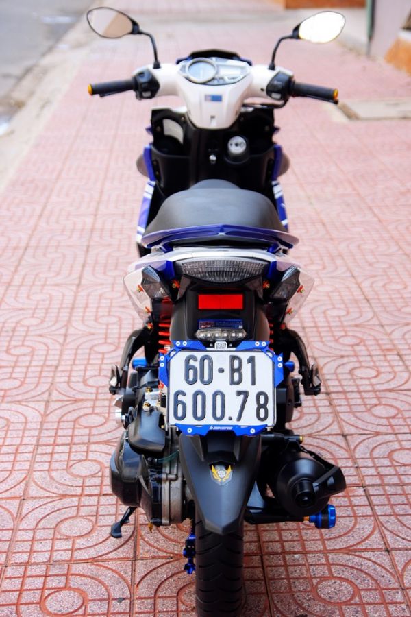 Nouvo SX độ phong cách an toàn của biker Đồng Nai 5