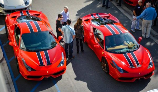 Dàn siêu xe Ferrari đi chơi Tết tại Mỹ 17