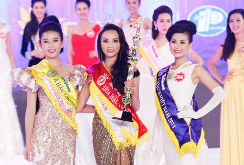 Nguyễn Cao Kỳ Duyên đăng quang Hoa hậu Việt Nam 2014 2