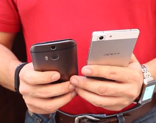 HTC One M8 vs Oppo R5: Mạnh mẽ đọ siêu mỏng 9