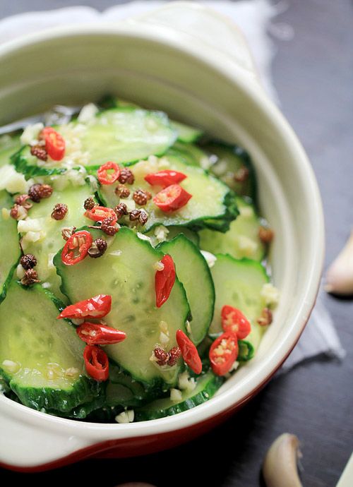 Cách làm salad dưa chuột theo ẩm thực Trung Quốc 6