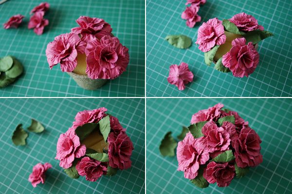 Cách làm hoa hồng giấy đơn giản nhất quả đất cho bạn 4
