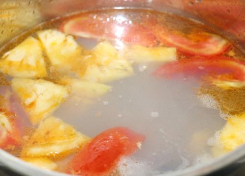 Nấu canh chua ngao dọc mùng thanh mát cho ngày nắng 7