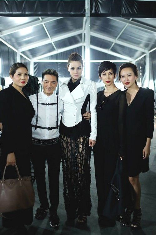 Xuân Lan casting mẫu Việt dự Tuần lễ thời trang Thượng Hải 2