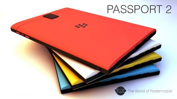 Concept BlackBerry Passport 2 với màn hình toàn cảm ứng 3