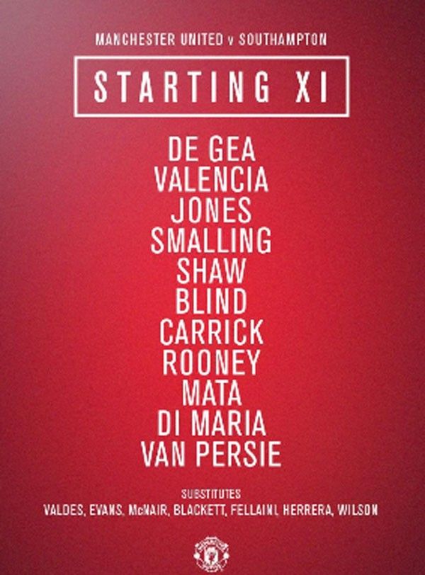 M.U 0-0 Southampton (H2): Van Persie phụ công Rooney 10