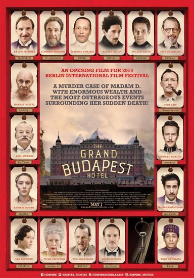 ‘The Grand Budapest Hotel’ lên sóng truyền hình tuần ba tháng 1 6