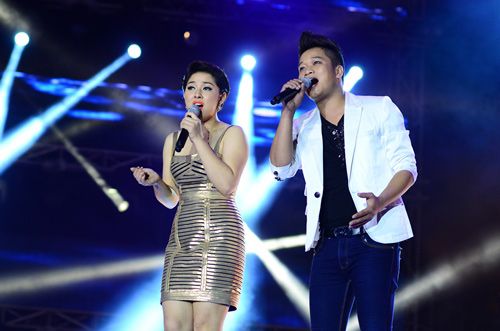 Bảo Trâm, Anh Quân tái hiện lại chung kết Vietnam Idol 2