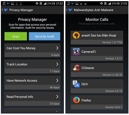 Bảo vệ Android chống lại mã độc và các ứng dụng gián điệp nguy hiểm 6