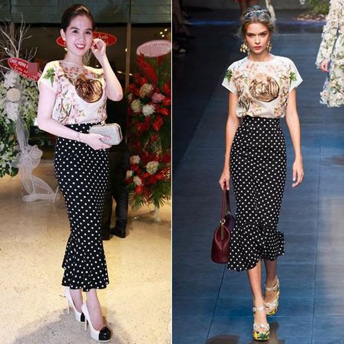 Sao Việt đua nhau học đòi xu hướng Dolce&Gabbana 4