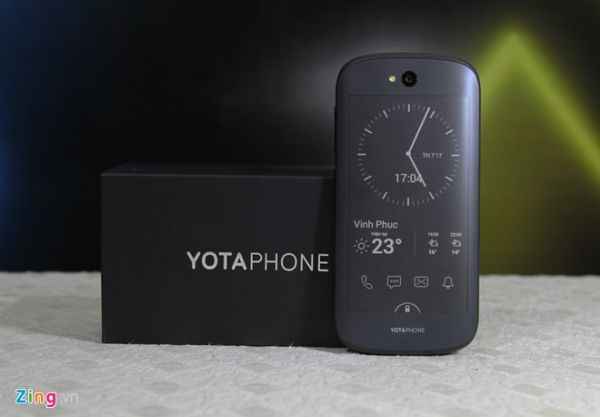 Điện thoại 2 màn hình YotaPhone 2 về VN giá 19 triệu đồng 18