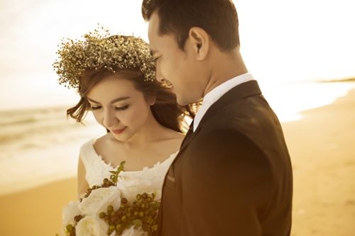 Ngắm ảnh cưới ngọt ngào của vợ chồng Huỳnh Đông 2