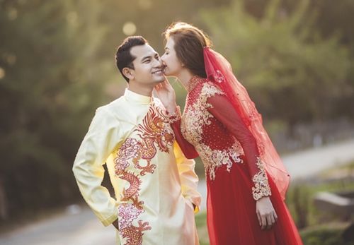 Ngắm ảnh cưới ngọt ngào của vợ chồng Huỳnh Đông 10