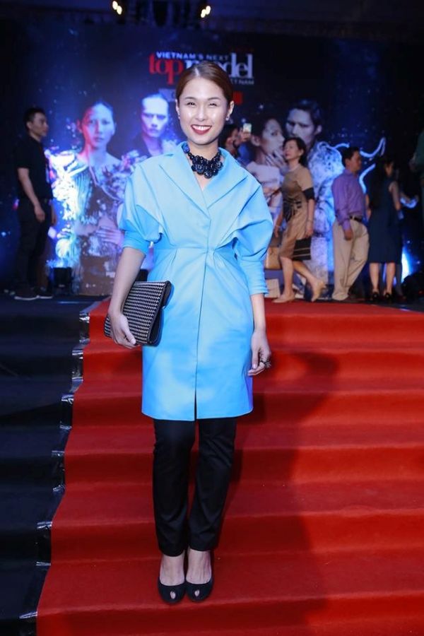 Diệp Linh Châu nổi bật trên thảm đỏ Next Top Model 9