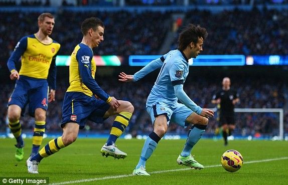 Man City 0-2 Arsenal: Pháo thủ đe dọa vị trí thứ 4 của M.U 5