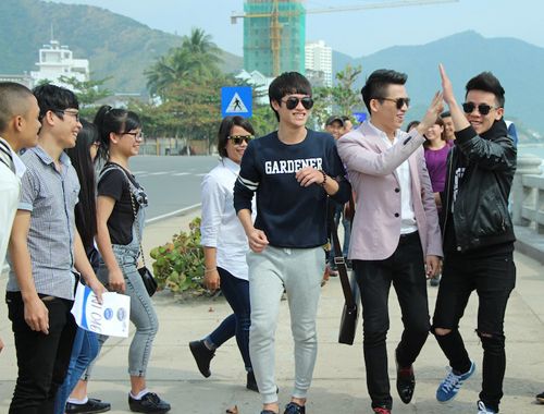 Quốc Thiên tham gia tuyển thí sinh Vietnam Idol tại Nha Trang 7