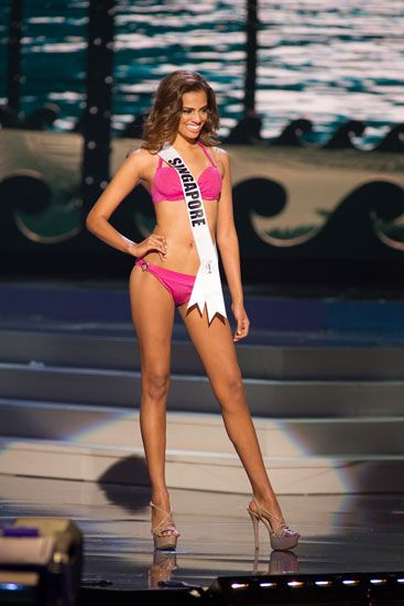 Phần trình diễn áo tắm tại sơ loại Miss Universe 2014 6