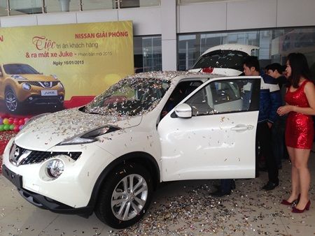 Nissan Việt Nam ra mắt xe Juke 2015 mới 2