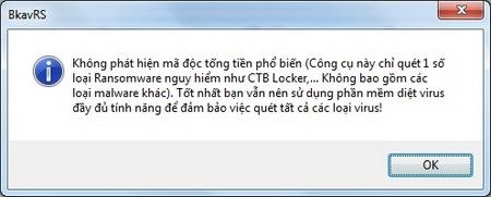 Công cụ chuyên dụng diệt mã độc tống tiền phát tán rộng rãi tại Việt Nam 3