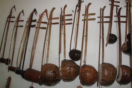 Bộ nhạc cụ bằng gỗ dừa lập kỷ lục Việt Nam 2