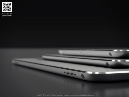 Bản dựng 3D tuyệt đẹp của iPad Pro cỡ lớn và bút stylus 10