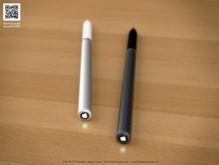 Bản dựng 3D tuyệt đẹp của iPad Pro cỡ lớn và bút stylus 15