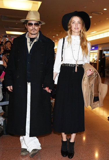 Johnny Depp và người tình được chào đón ở Nhật Bản 7