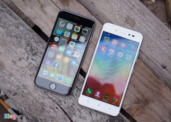 iPhone 6 đọ dáng smartphone "song sinh" từ Lenovo 2